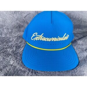 Extracurricular Los Angeles Golf Hat Blue Yellow Rope Snapback Mens Cap